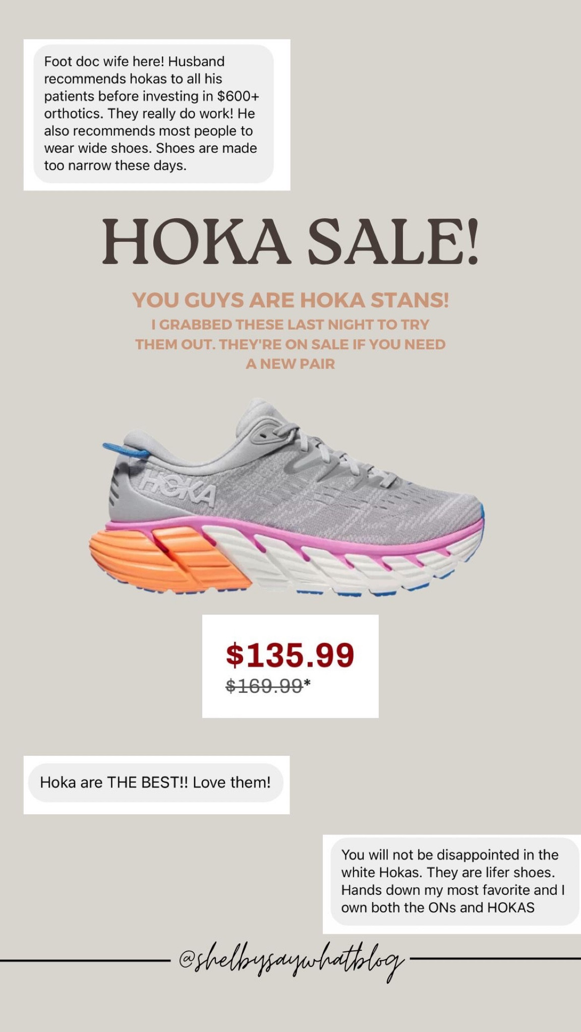 Hokas on sale sales