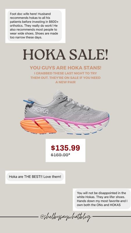 Hoka sale, athletic shoe sale, workout shoe

#LTKunder100 #LTKFind #LTKSeasonal