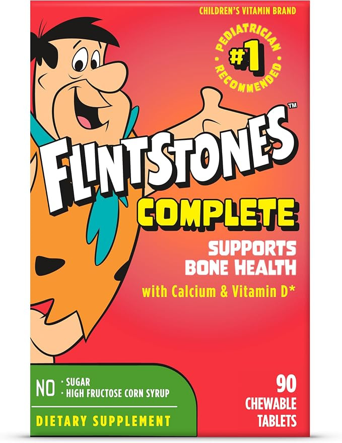 Flintstones Vitamins, Multivitamin Chewable Tablets, 90 Count | Amazon (US)