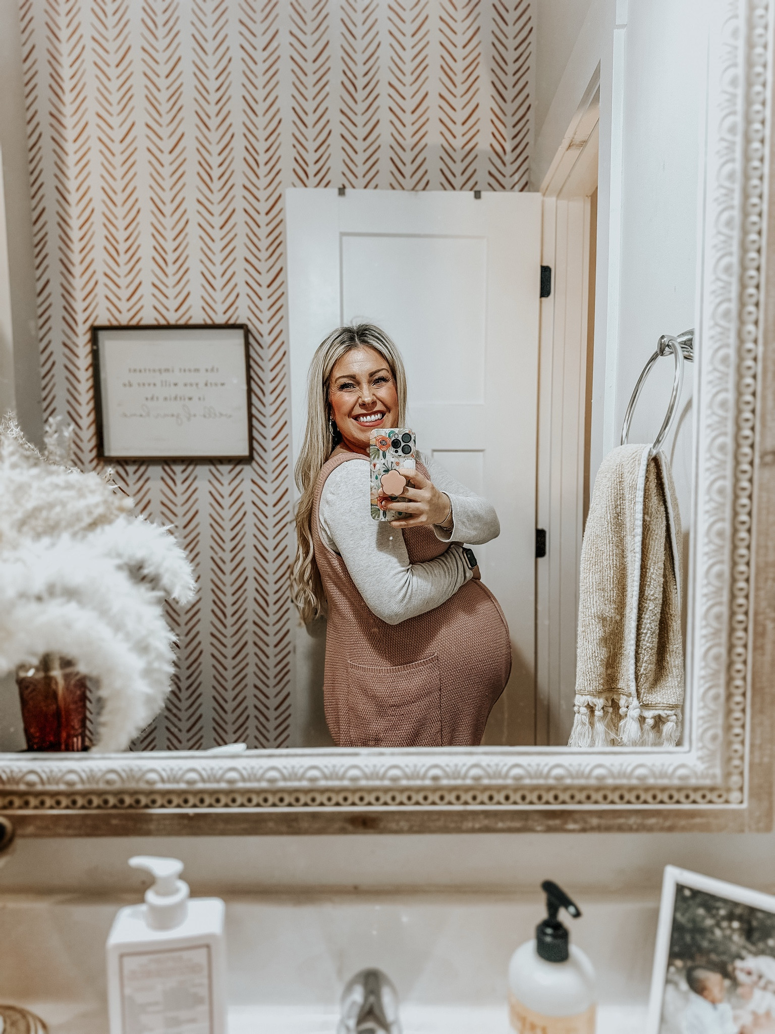Love this romper all the time, but especially in pregnancy. Size down! Runs big!  

#LTKBaby #LTKBump #LTKFindsUnder50