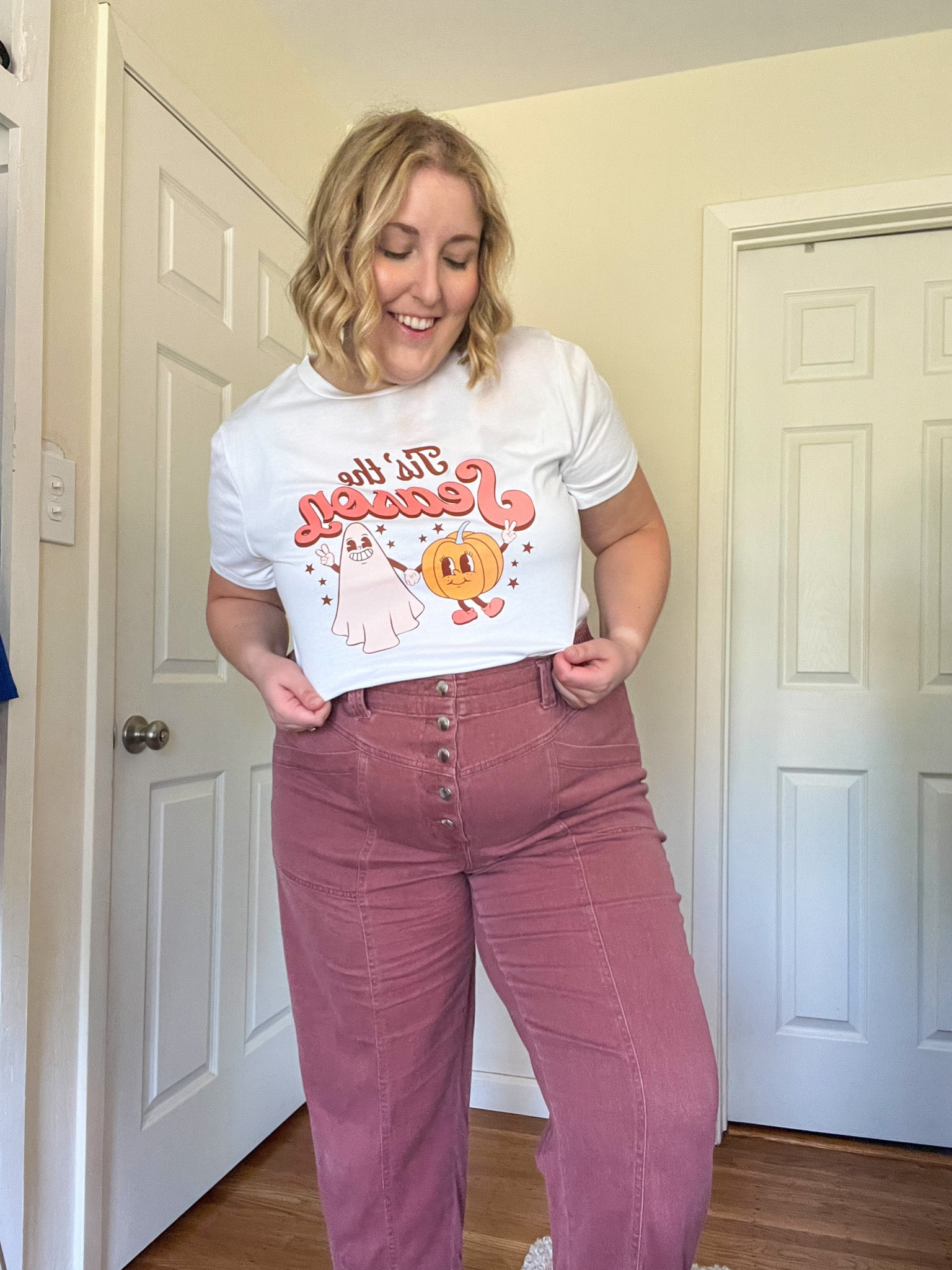 I love this fall outfit! Perfect for the classroom or a casual day! 🥰 

#LTKstyletip #LTKplussize #LTKmidsize