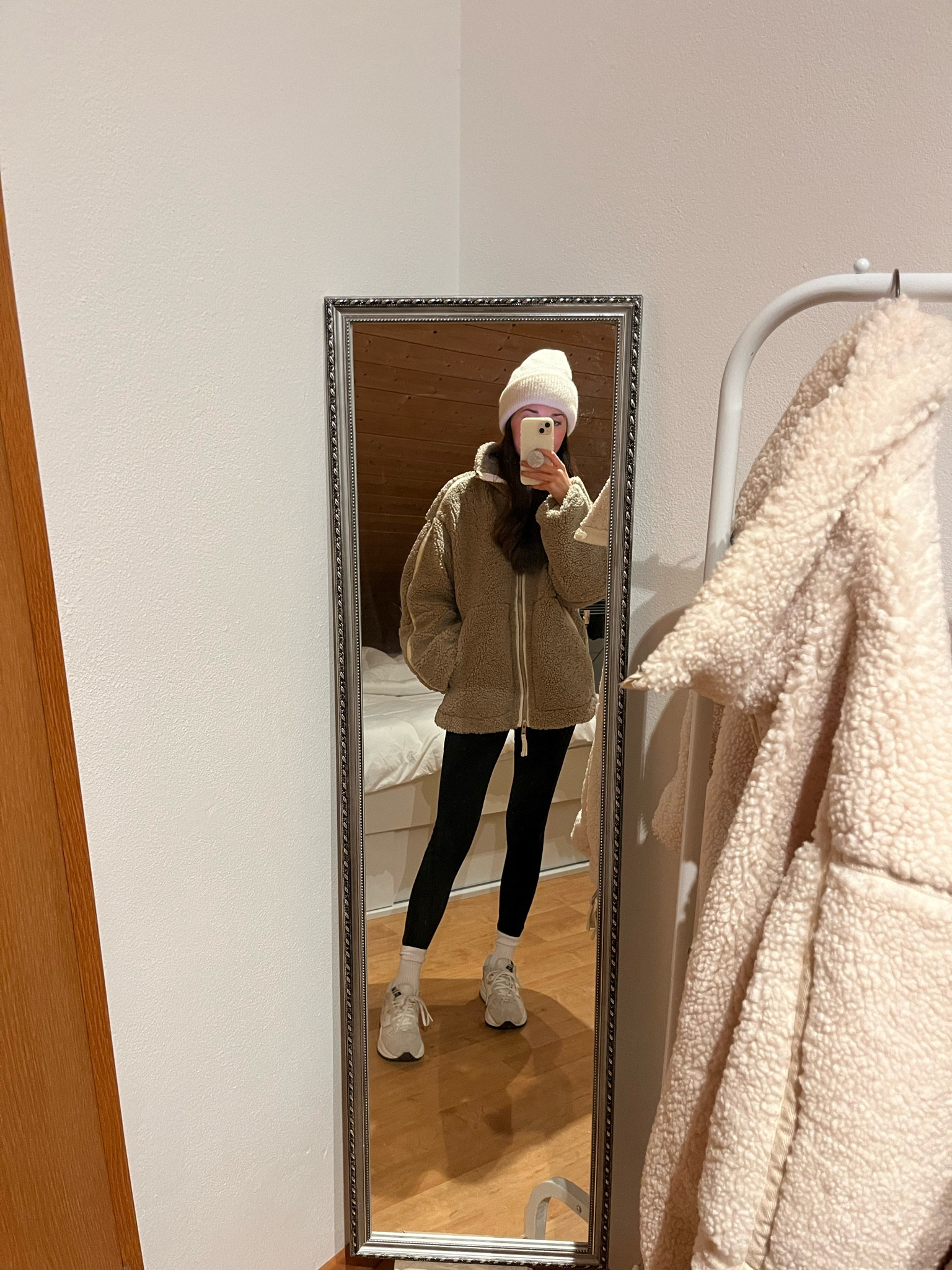 Fave teddy jacket 🤍 Abercrombie just came out with super similar 

#LTKstyletip #LTKHolidaySale #LTKfindsunder100