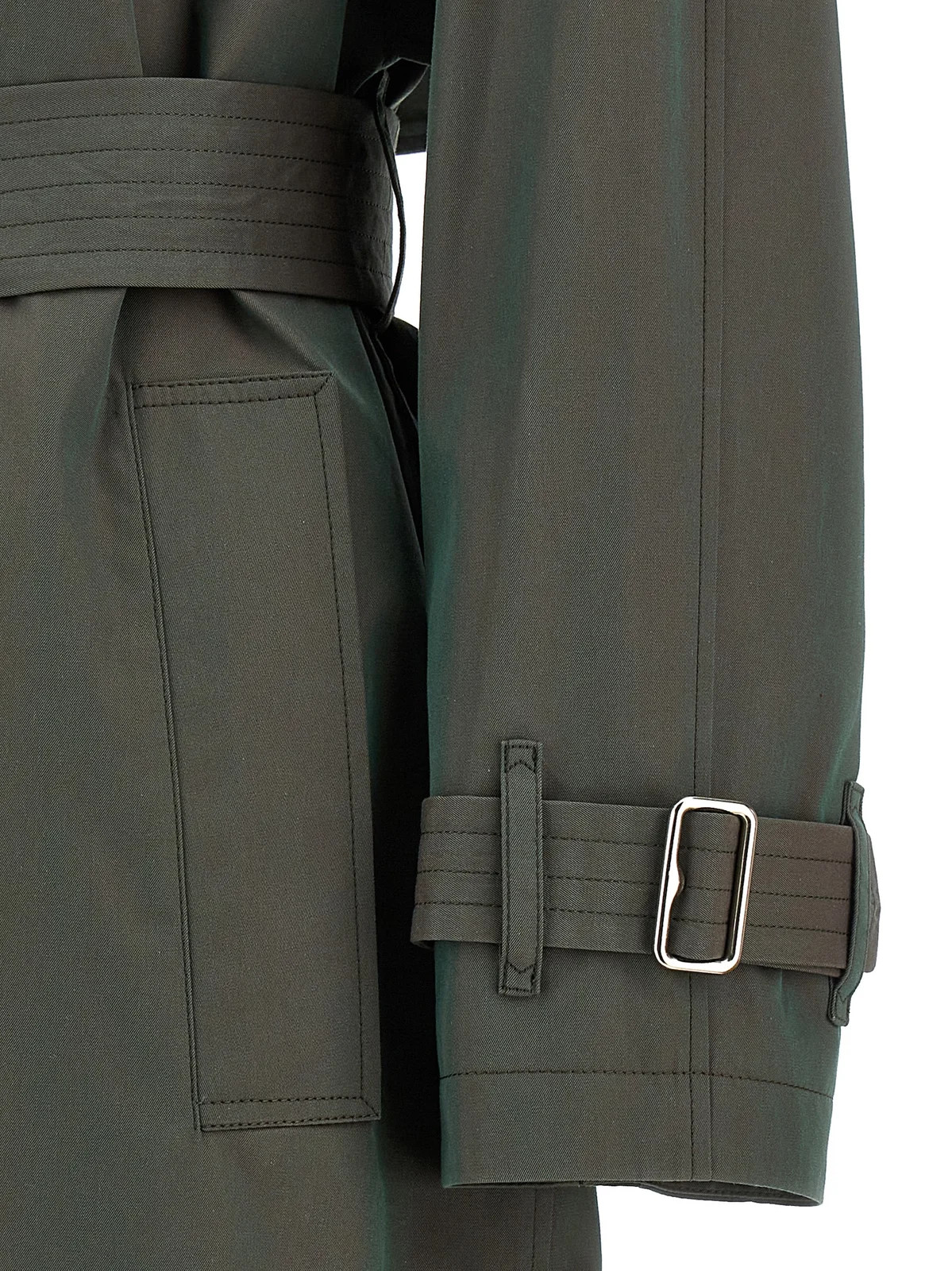 Burberry Iridescent Long Trench Coat | Cettire Global