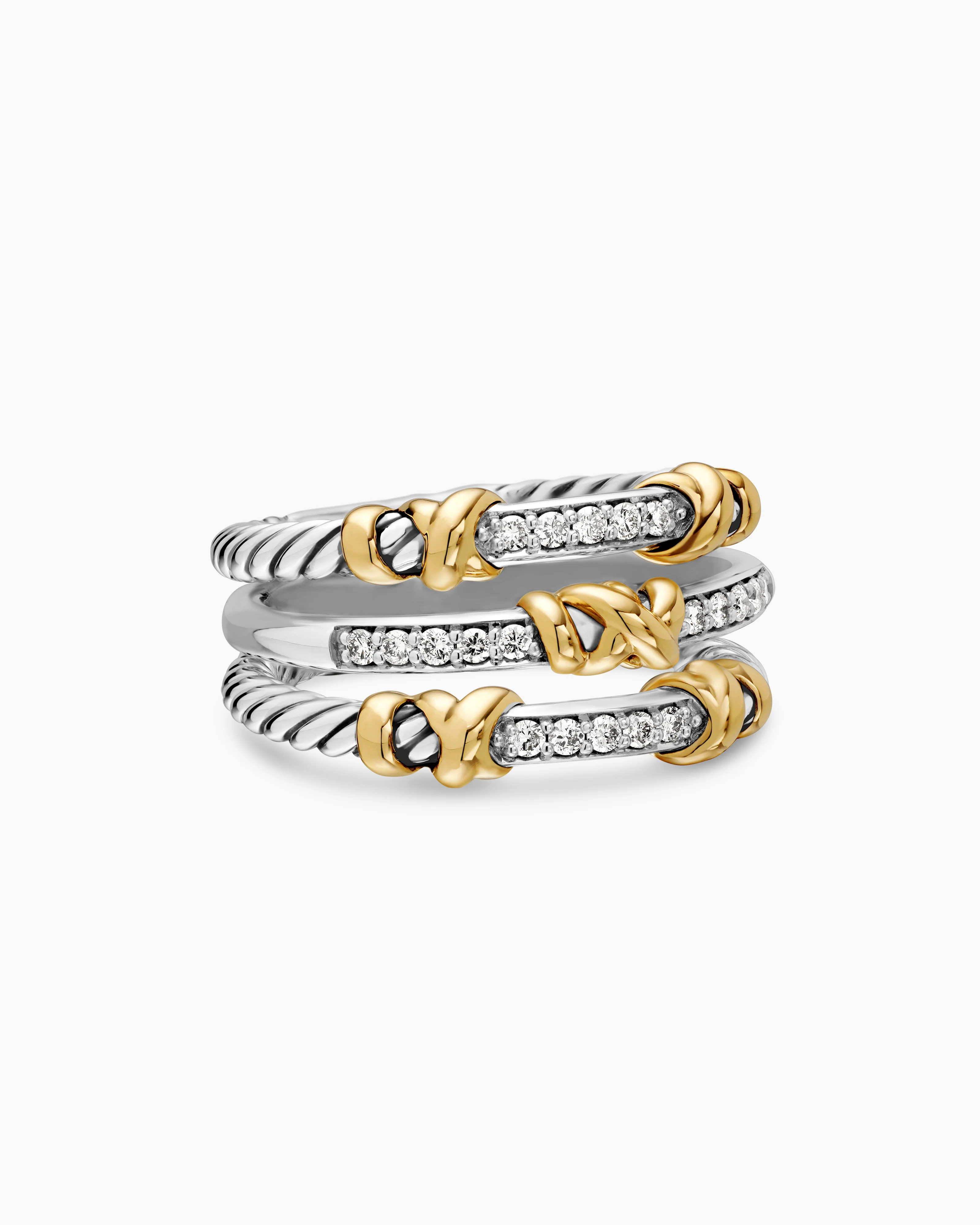 Petite Helena Wrap Three Row Ring | David Yurman