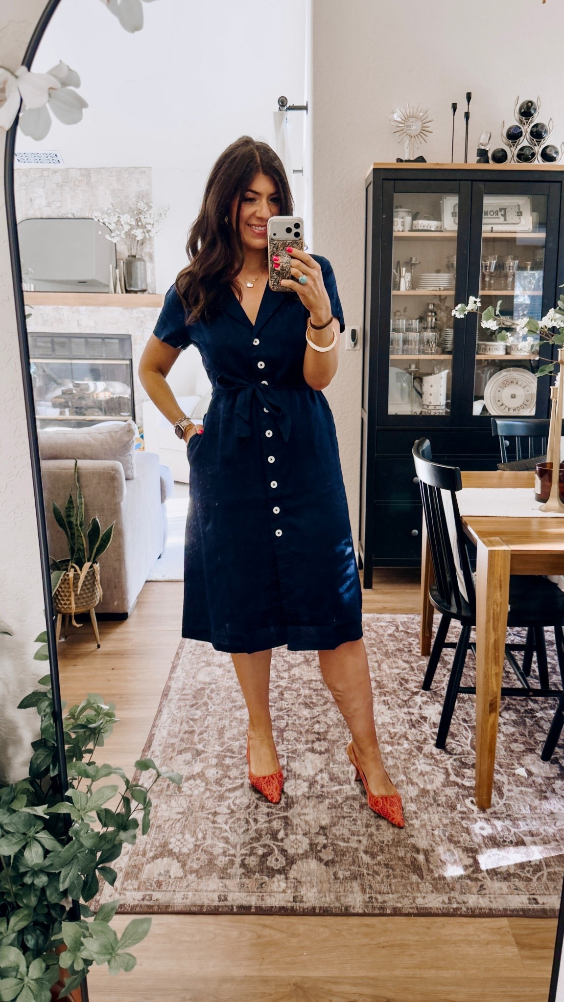 What I wore to work today
Linen shirt dress-medium

#LTKTall #LTKWorkwear #LTKMidsize