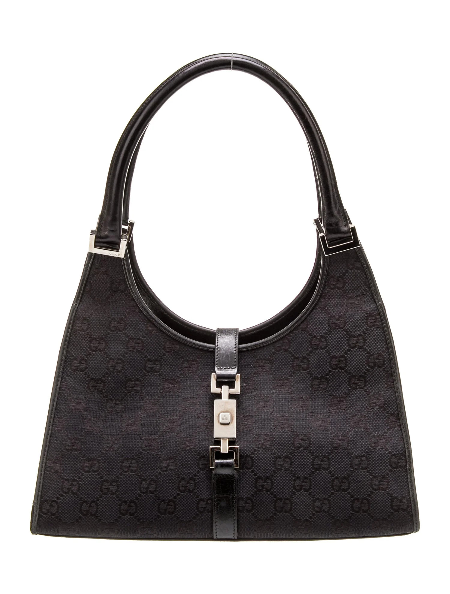 GG Canvas Medium Bardot Hobo | The RealReal