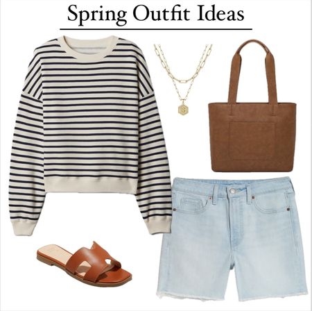 Spring Outfit Idea! #target #targetsandals #gap #amazonnecklace #oldnavy #springoutfit 

#LTKStyleTip #LTKFindsUnder50 #LTKSaleAlert