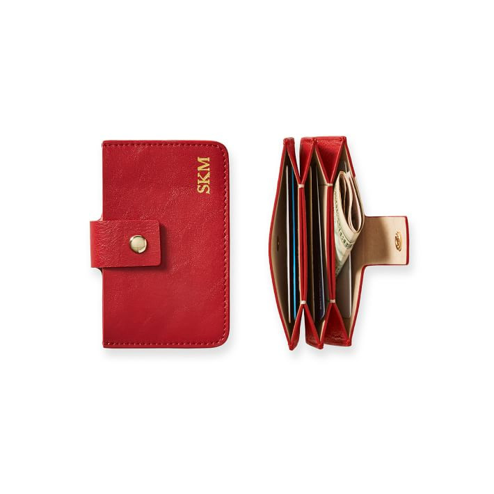 Leather Accordion Card Case | Mark and Graham