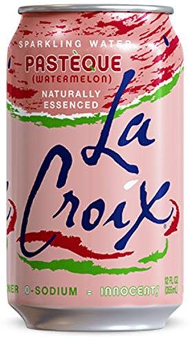 La Croix Watermelon Pasteque Naturally Essenced Flavored Sparkling Water, 12 oz Can (Pack of 10, ... | Amazon (US)