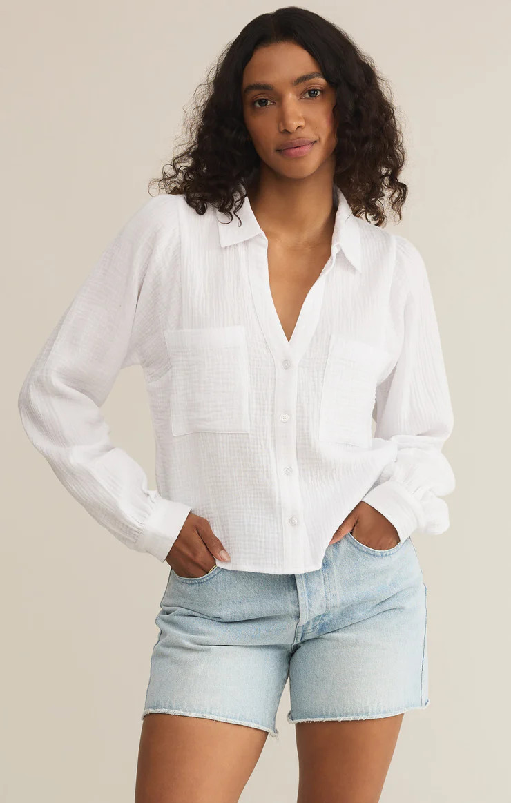 Campo Button Up Gauze Top | Z Supply
