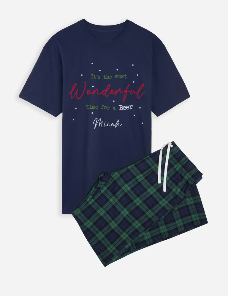 Personalised Wonderful Mens Pyjamas | Marks & Spencer (UK)