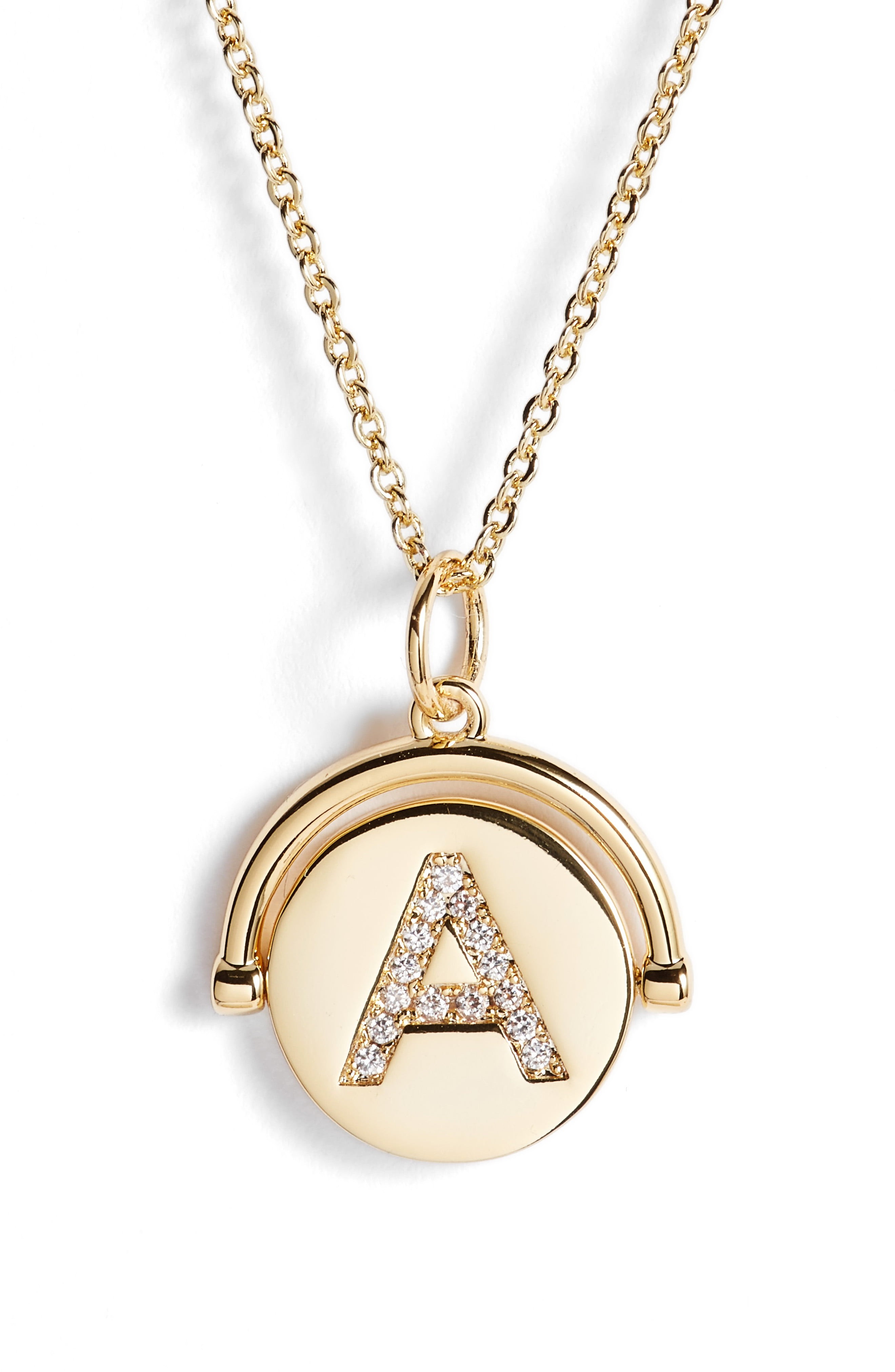Love Letters Spinning Initial Necklace | Nordstrom