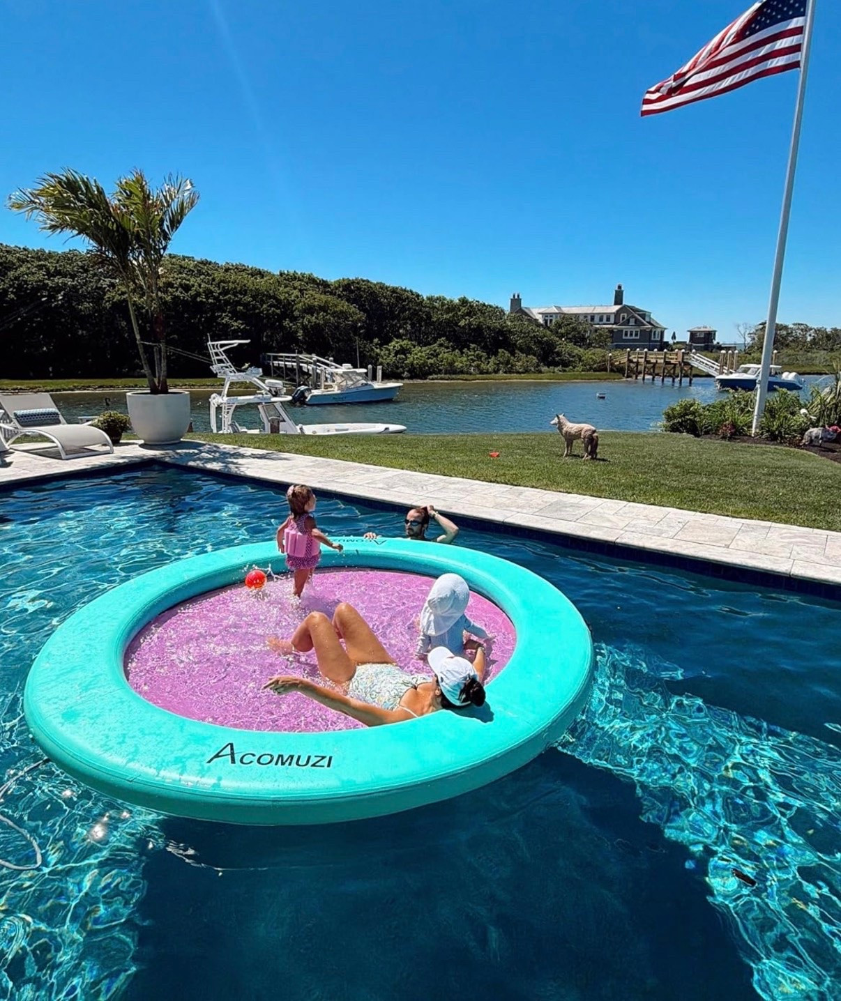 The best pool float for all ages!

#LTKKids #LTKSeasonal #LTKmomlife