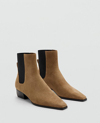 Women's Heel Suede Ankle Boots | Macy's