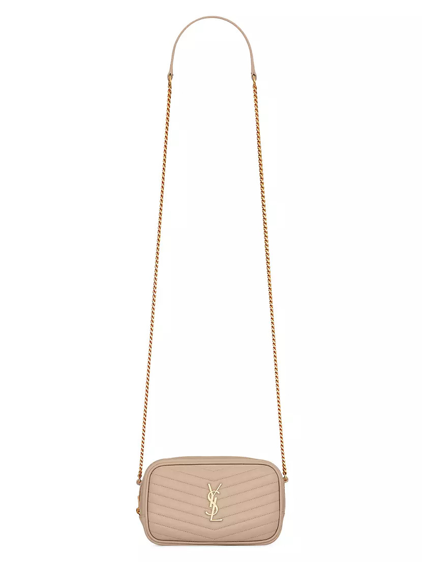 Saint Laurent Mini Lou Bag In Quilted Leather | Saks Fifth Avenue