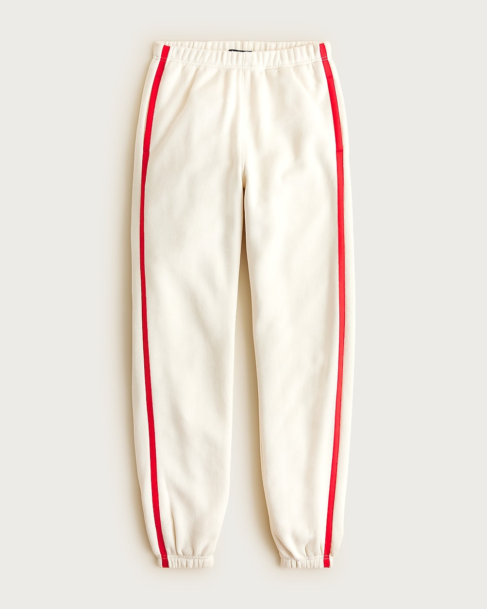 Heritage terry jogger pant with side stripe | J. Crew US
