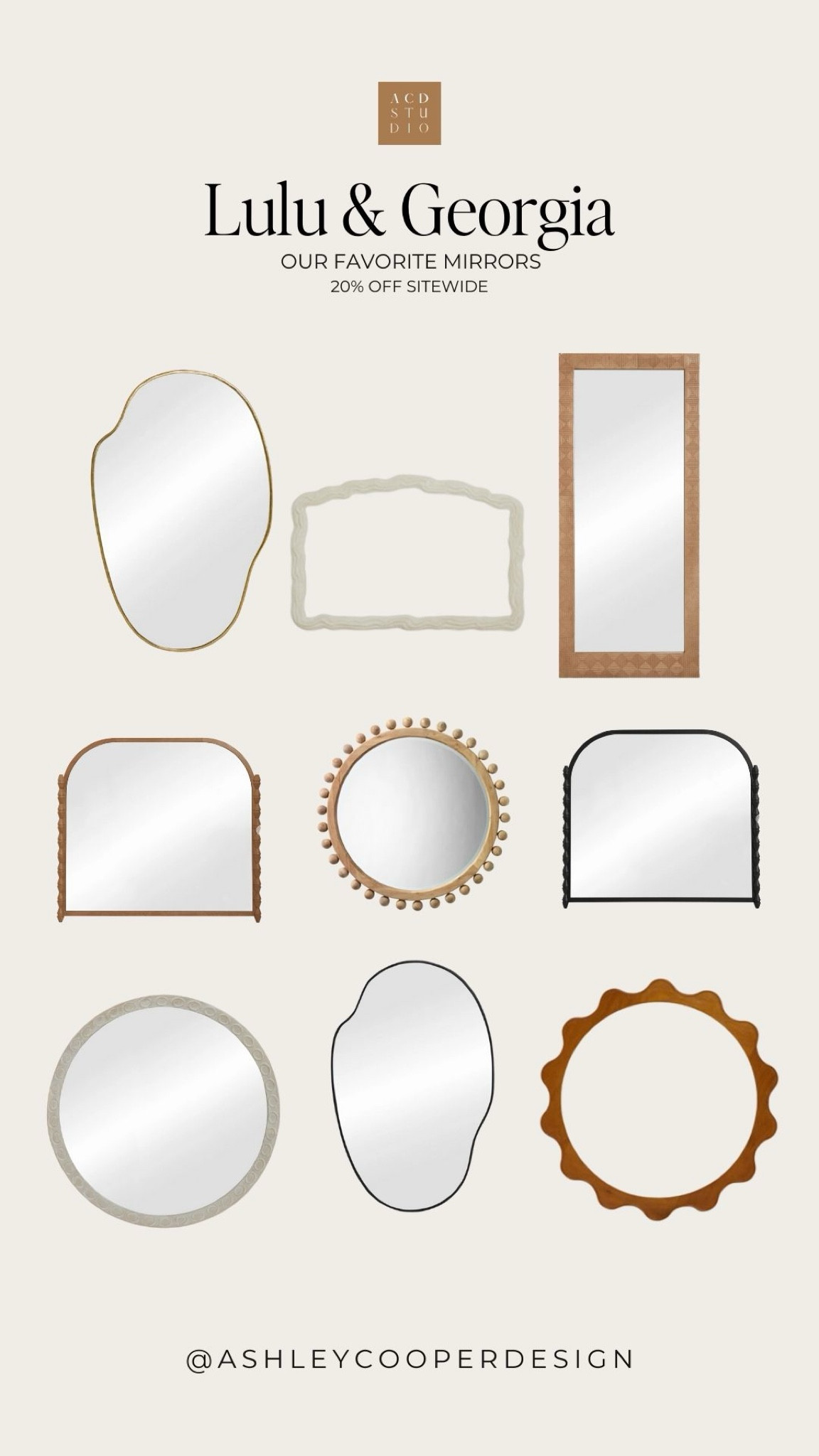 Our favorite mirrors from Lulu & Georgia

#LTKSaleAlert #LTKHome #LTKSummerSales