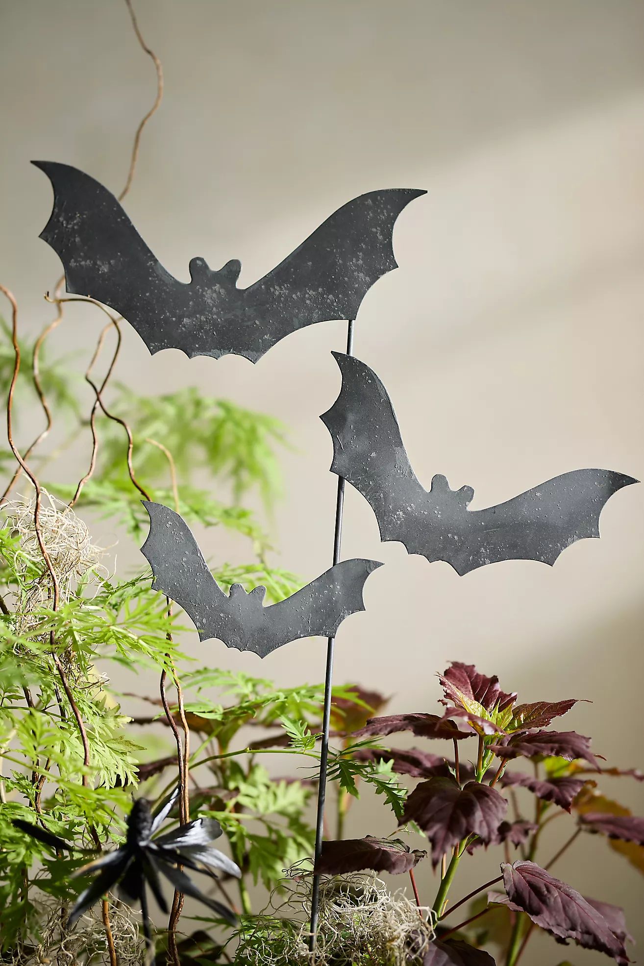 Bat Trio Iron Stake | Anthropologie (US)