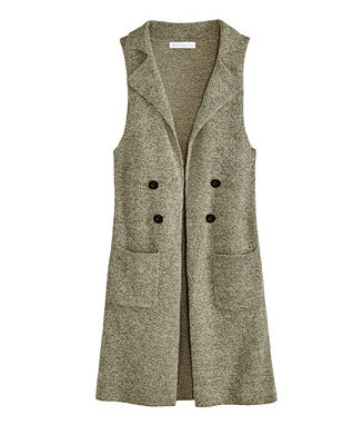 Women's Notch Collar Sweater Vest | Macys (US)
