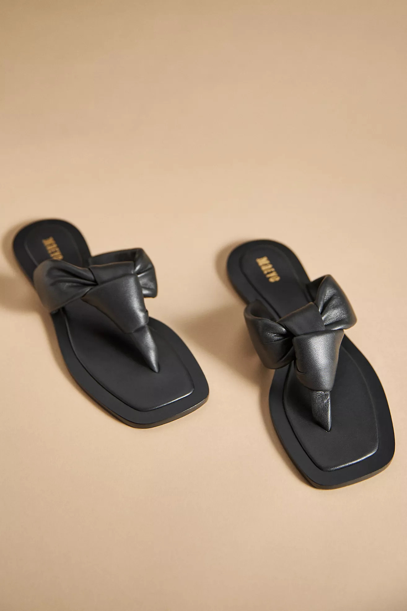 Maeve Puffy Knotted Sandals | Anthropologie (US)