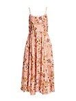 Rosa Floral Linen Midi Dress | Saks Fifth Avenue (UK)