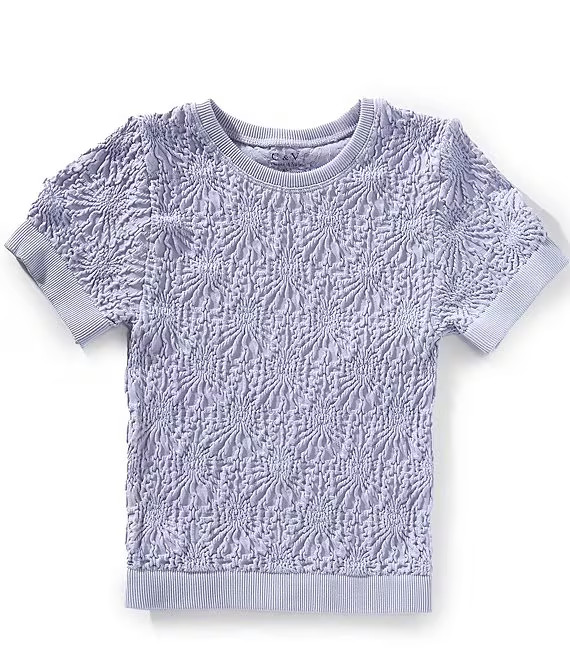 Chelsea & Violet Big Girls 7-16 Floral Seamless T-Shirt | Dillard's | Dillard's