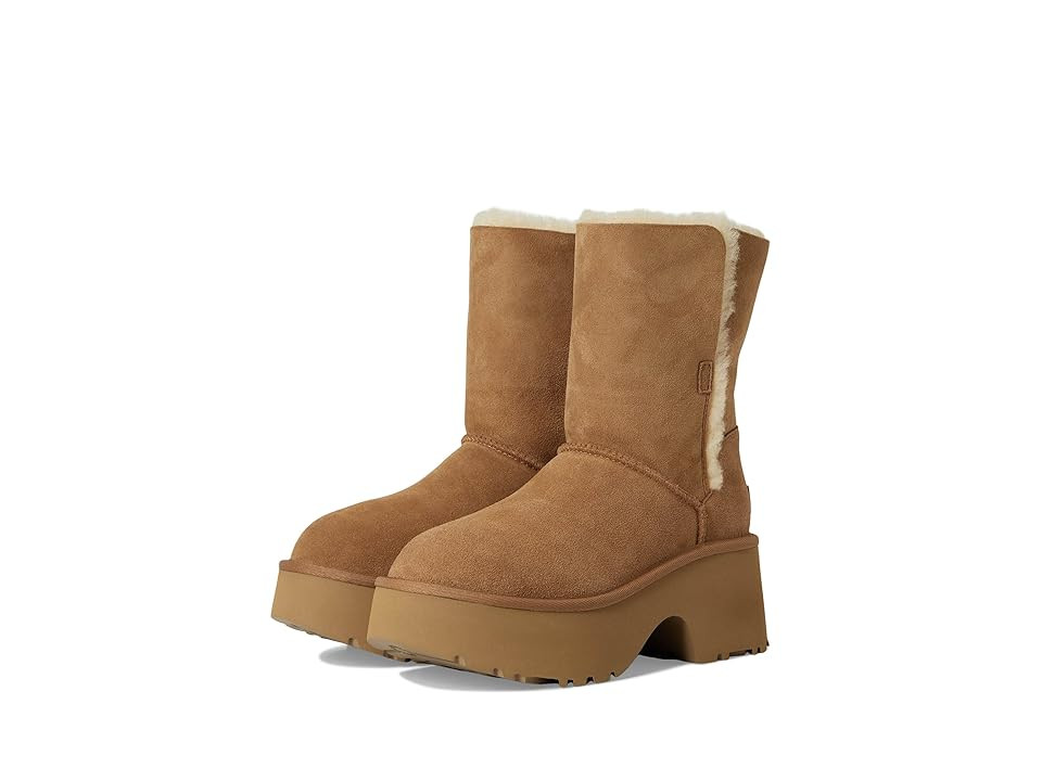 UGG Esmee Boots Women's Boots Chestnut : 9 B - Medium, Wool | Zappos
