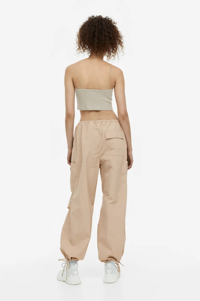 Nylon Parachute Pants | H&M (US + CA)