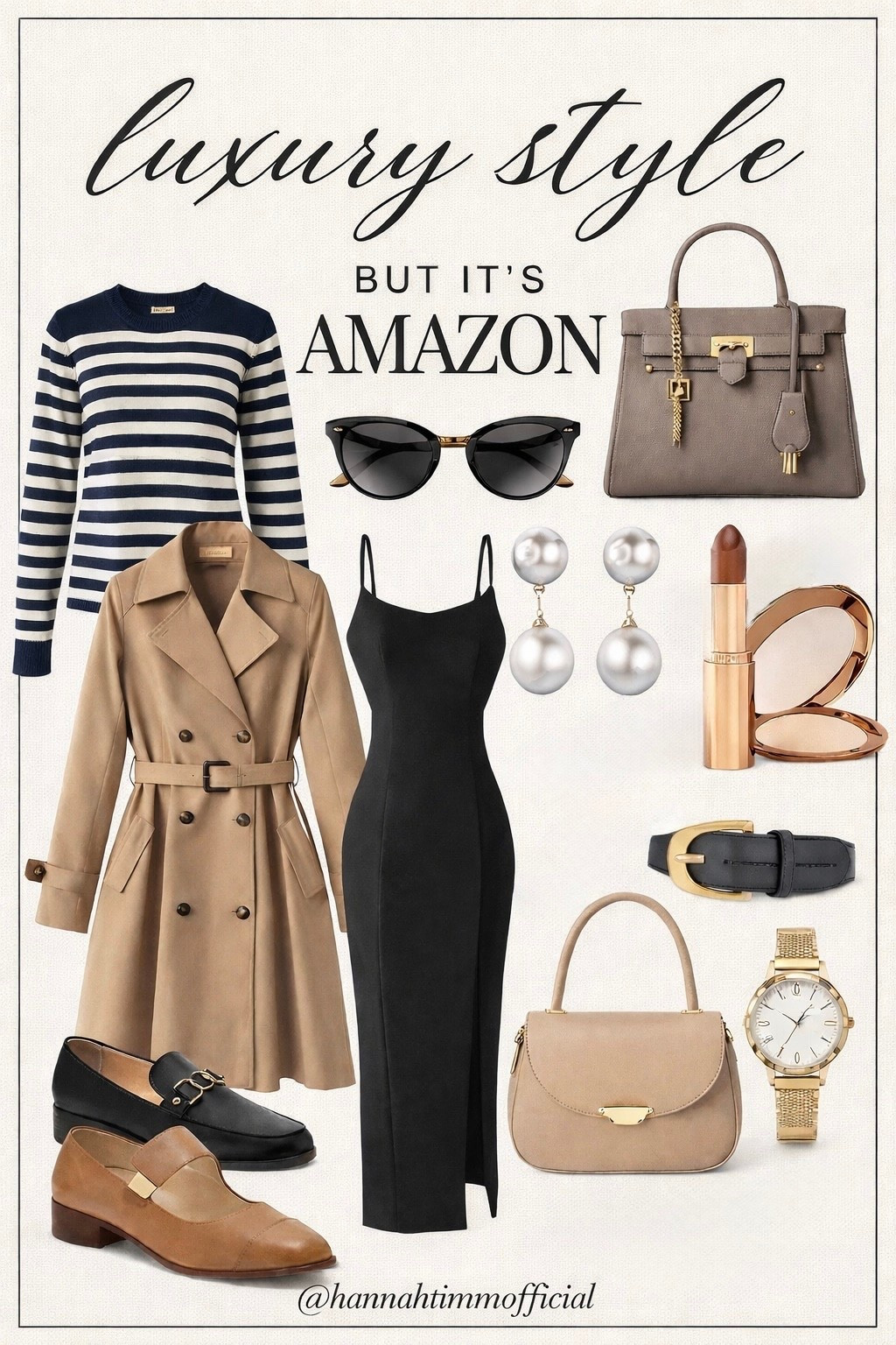 Looks expensive… but it’s Amazon.

These are the kind of pieces that instantly elevate your wardrobe—classic, polished, and styled to look high-end without the price tag.

Linked everything here ↓

