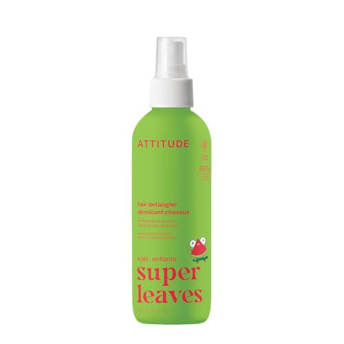 ATTITUDE Rinse-free Hair Detangler Spray for Kids, EWG Verified Leave In Product, Plant- and Mine... | Amazon (US)