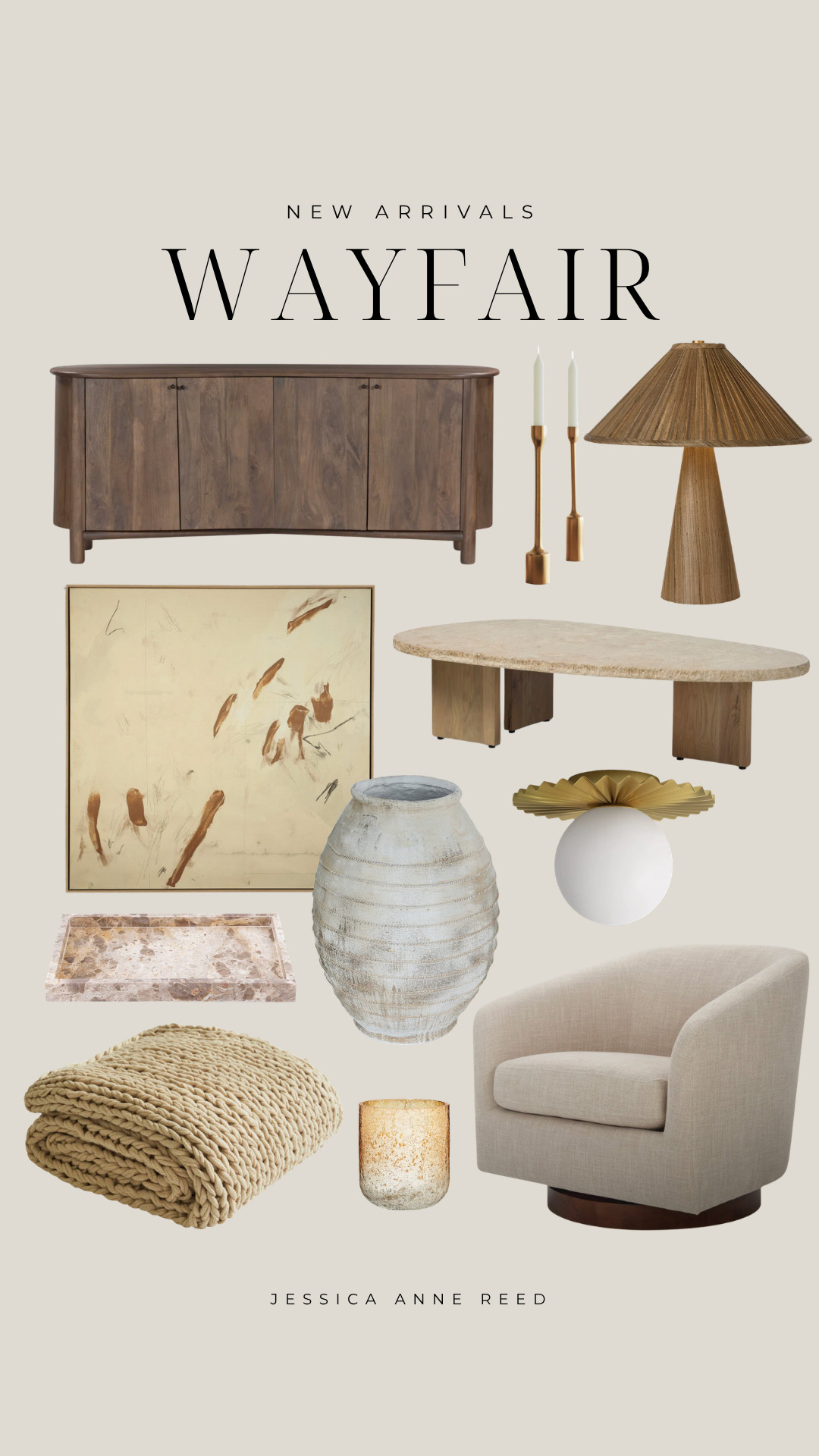 Refresh your home for summer with these new Wayfair home finds! 🌿 I'm loving these neutral home decor pieces that make any space feel bright, cozy, and elevated without overwhelming your style. From modern living room decor and bathroom accessories to woven baskets, decorative pillows, lamps, wall art, and coffee table decor, these timeless finds are perfect for creating a warm, designer-inspired home. 

 #LTKSeasonal #LTKHome