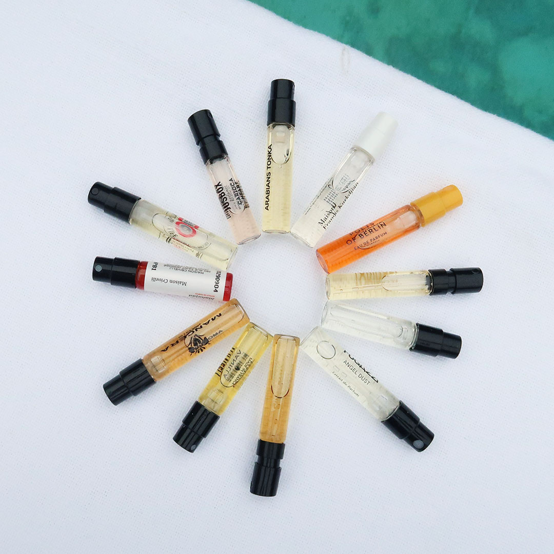 Sometimes it's hard to shop for fragrances online, so I love this fragrance sampler pack! It has 12 fabulous fragrances to try before buying. Love! I already know there are at least two I plan to buy full bottles of. love! 

 #LTKselfcare #LTKOver40 #LTKBeauty