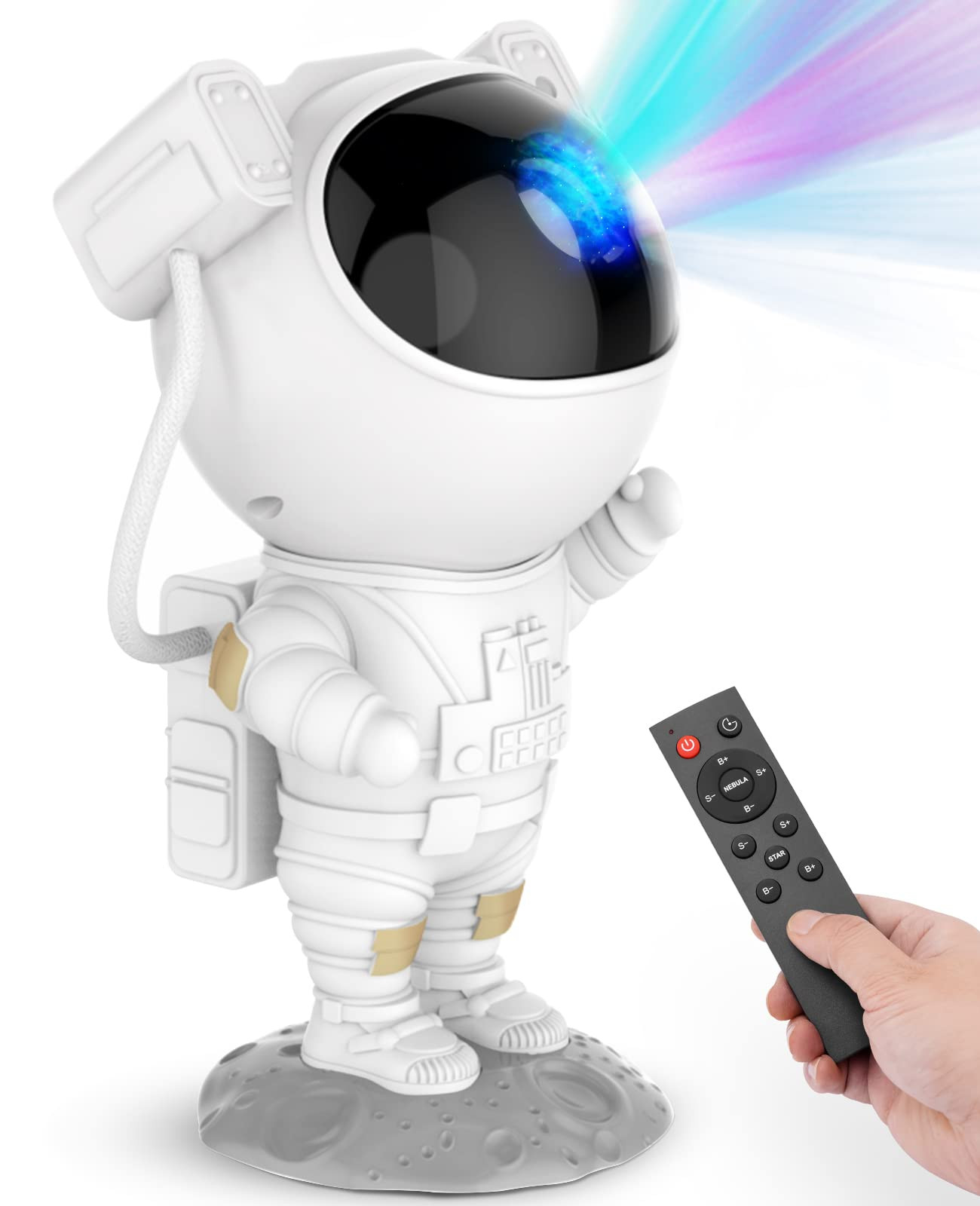 Star Projector Galaxy Night Light - Astronaut Space Projector, Starry Nebula Ceiling LED Lamp wit... | Amazon (US)