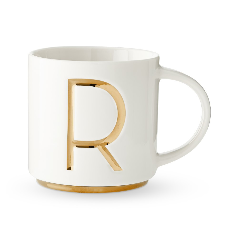 Gold Monogram Mug | Williams-Sonoma