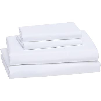 Amazon Basics Lightweight Super Soft Easy Care Microfiber 4 Piece Bed Sheet Set With 14-Inch Deep... | Amazon (US)