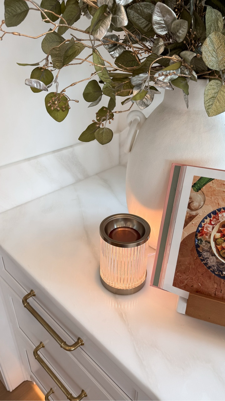 This wax warmer is beautiful! 

#LTKdayinmylife #LTKHome