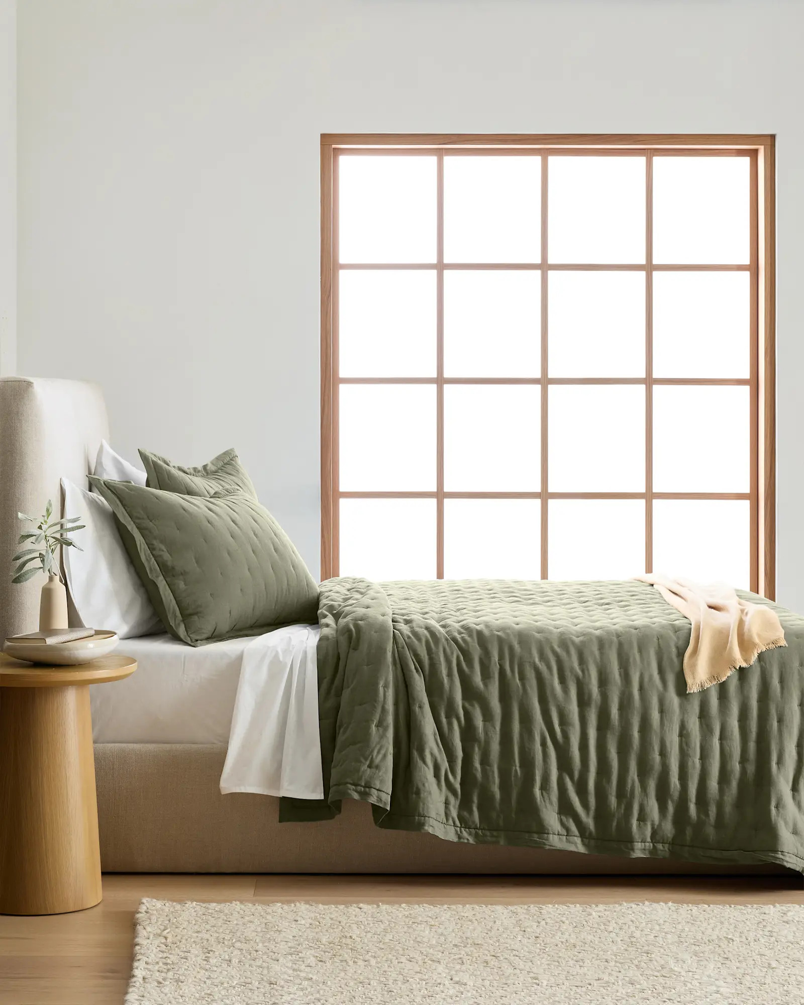 European Linen Dream Quilt Set | Quince