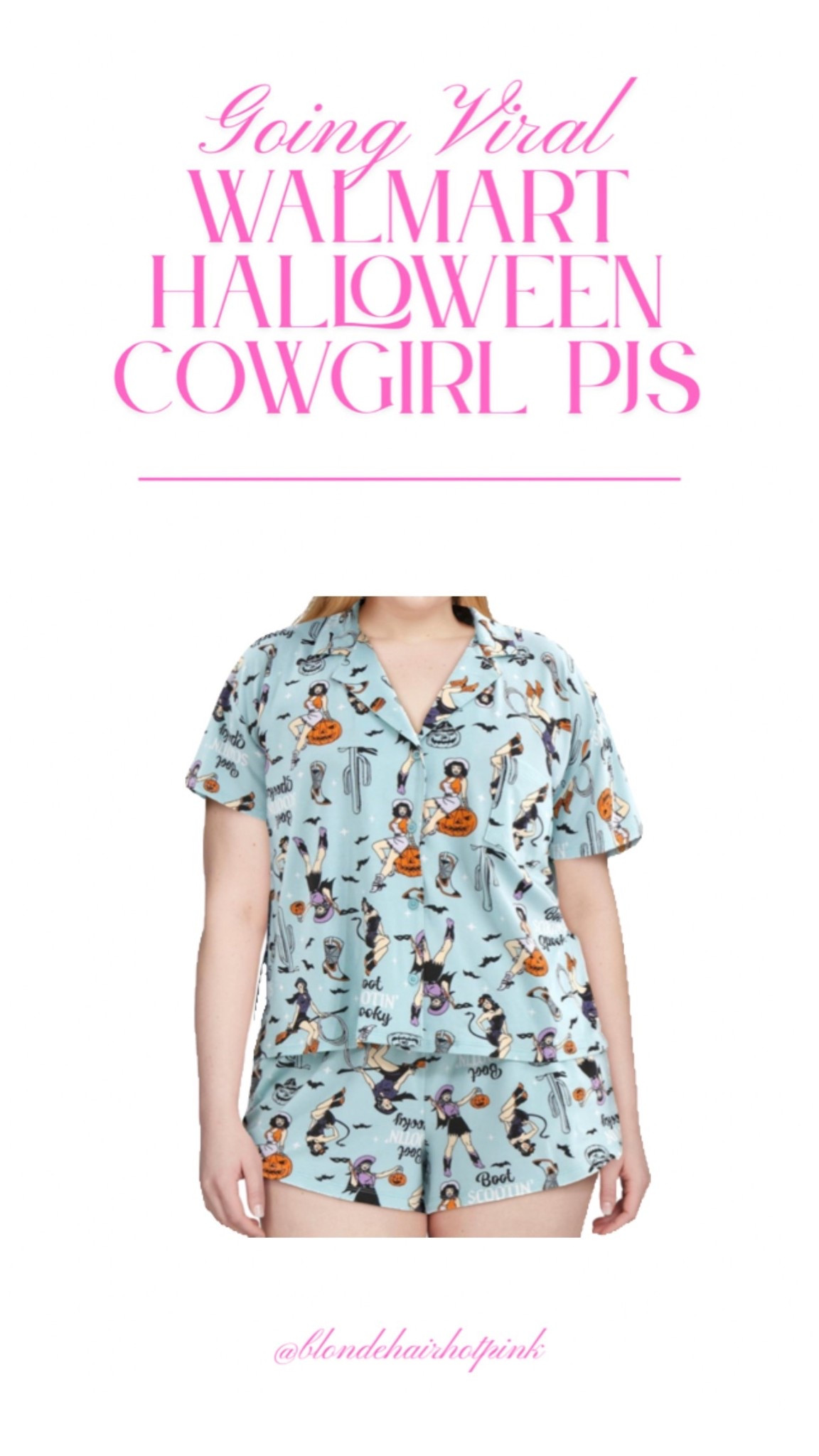 Walmart Cowgirl Halloween Pajamas 🌾✨🫶👢🤎🤠🍂🎃👻

#LTKStyleTip #LTKFallSale #LTKSeasonal