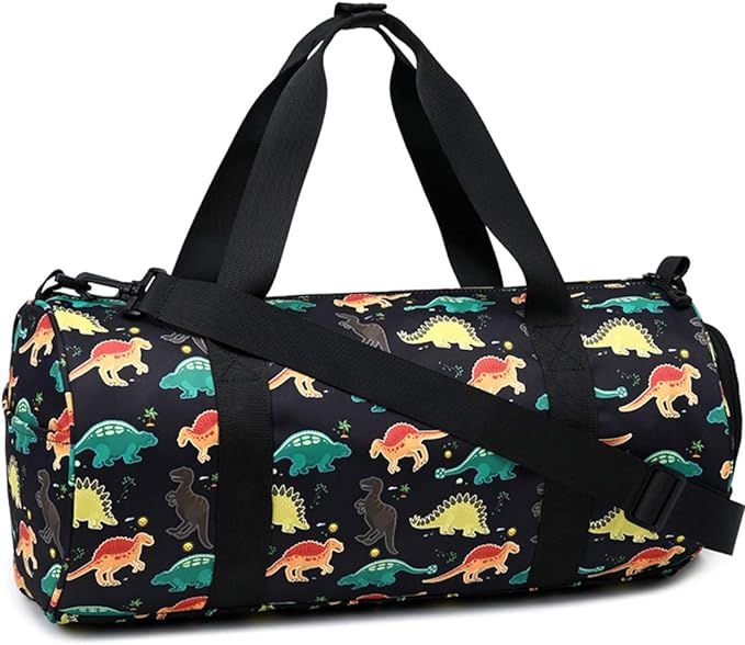 Choco Mocha Kids Duffle Bag Boys Duffle Bags for Kids Weekender Bag for Boys Overnight Bag for Ki... | Amazon (US)