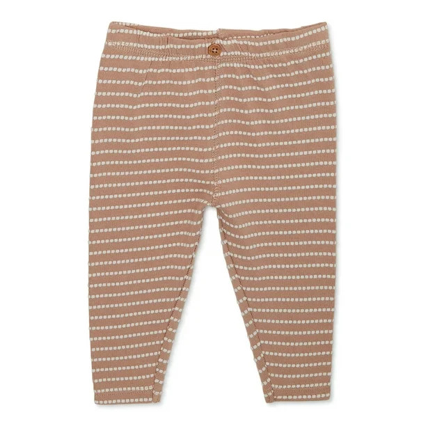 easy-peasy Baby Organic Texture Leggings, Sizes 0-24 Months | Walmart (US)