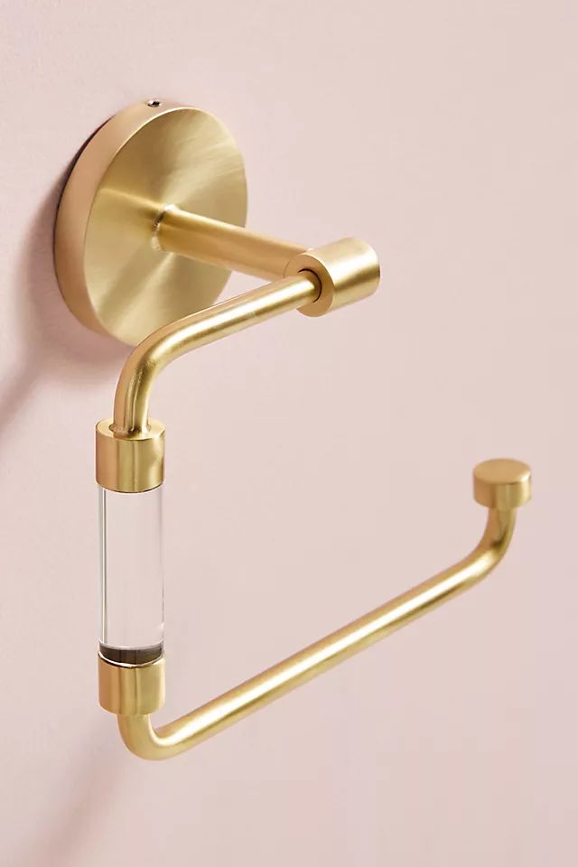 Mikayla Lucite Toilet Paper Holder | Anthropologie (US)