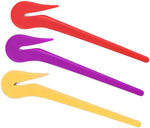 ILSSLI Hair Bands Remover Elastic Hair Ties Cutter ,Ponytail Rubber Hairband Remover Tool 3PCS | Amazon (US)