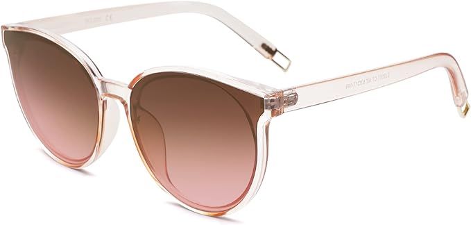 SOJOS Fashion Round Sunglasses for Women Men Oversized Vintage Shades SJ2057 | Amazon (CA)