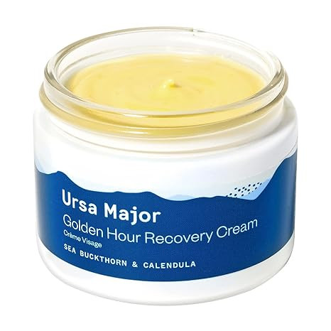 Ursa Major Golden Hour Face Moisturizer | Vegan Recovery Cream for Daily Facial Moisturizing | Re... | Amazon (US)