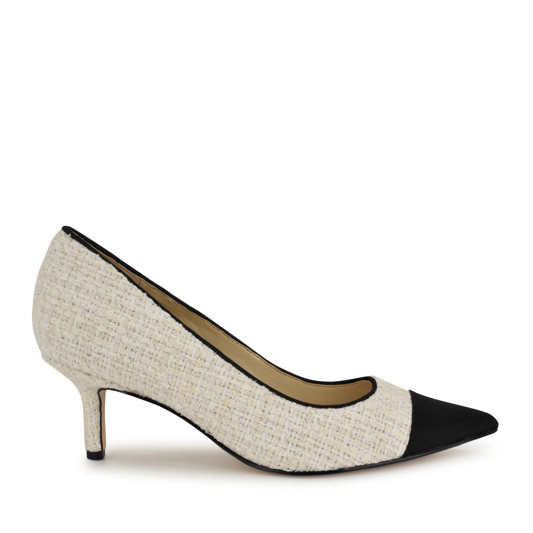 Nine West Women's Avaite Cap Toe Pumps (Size 7.5) , Medium Width | Nine West (US)