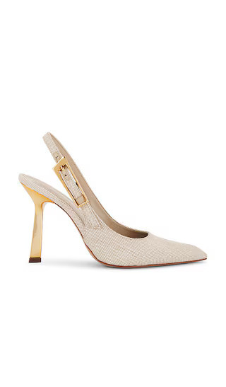Schutz Ciara Pump in Beige. - size 8.5 | Revolve Clothing (Global)