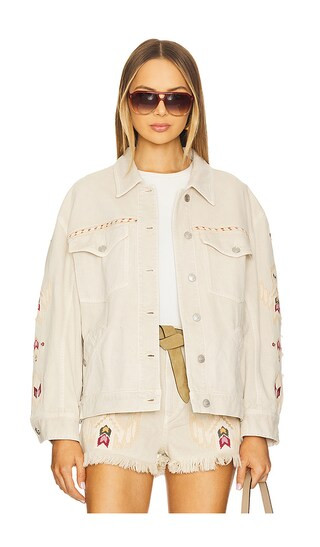 Manona Jacket in Ecru | Revolve Clothing (Global)