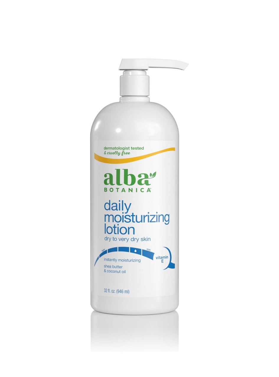 Alba Botanica Daily Moisturizing Lotion, Dry to Very Dry Skin, with Shea Butter and Coconut Oil, 32 Oz (Packaging May Vary)

Clean low toxic lotionn


#LTKHome #LTKGiftGuide #LTKFamily