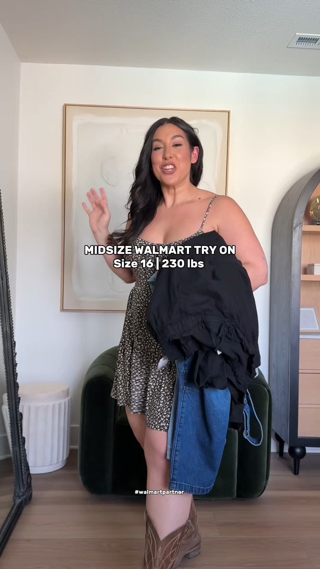 Midsize @walmartstyle haul, trying on spring outfits as a size 16 with a soft belly as a midsize mama.
Size xl dresses except brand no boundaries sized up to xxl (junior fit) 
Bottoms size xxl

#WalmartPartner #WalmartStyle 

#LTKgrwm #LTKMidsize #LTKootd