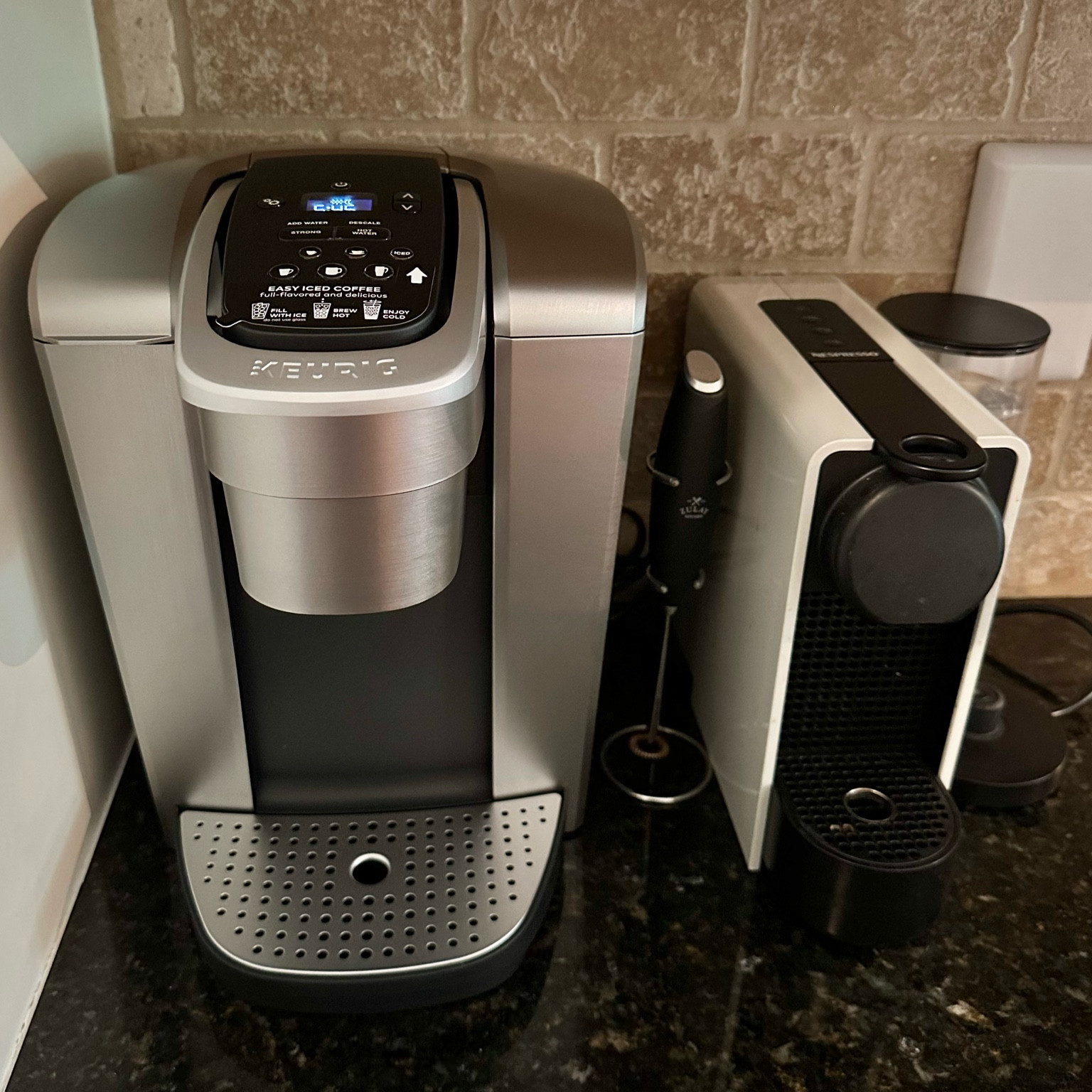 Coffee station. White Nespresso machine  

#LTKhome